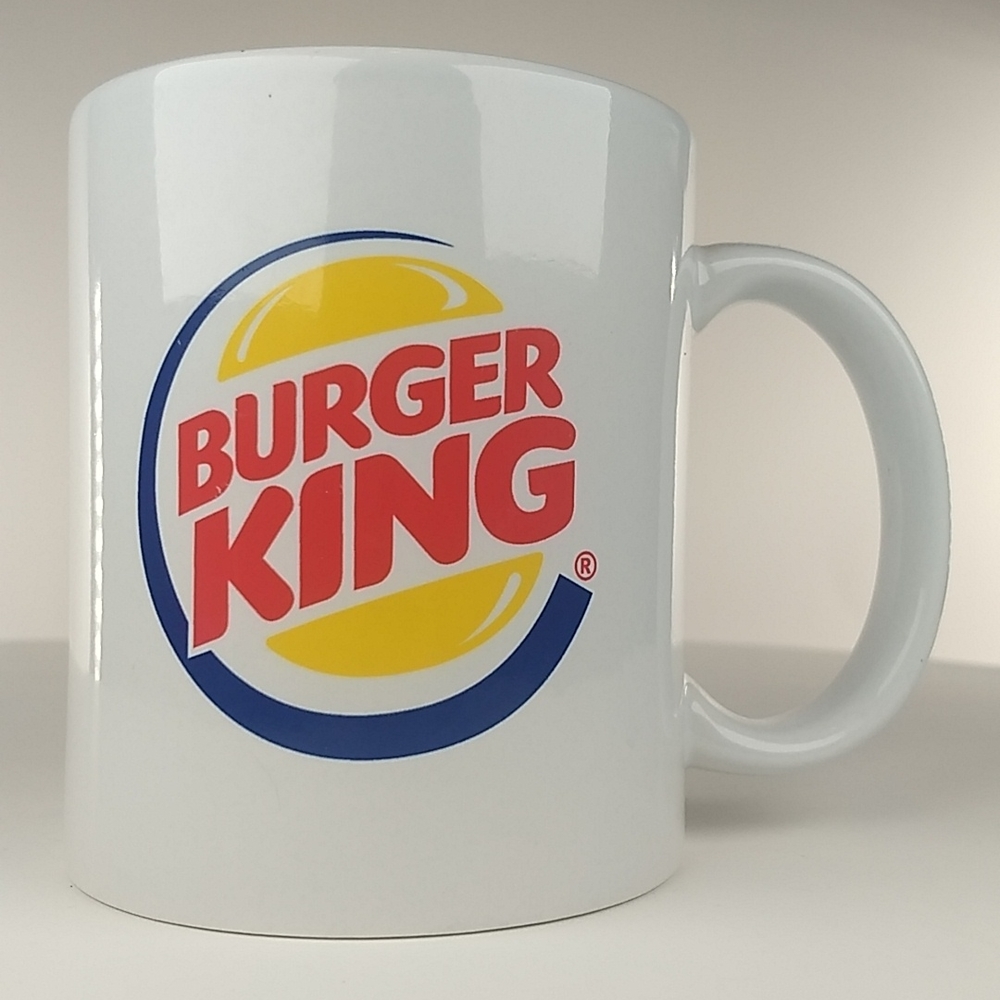 Burger King Ceramic 12 Oz Mug, NWT